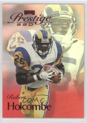 1999 Playoff Prestige SSD Spectrum Red /500 Robert Holcombe #B118 - Image 1 of 2