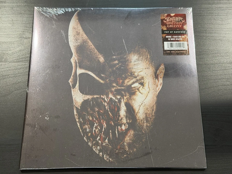 Slaughter to Prevail - GRIZZLY - Orange Black White Splatter LP Vinyl Record NEW - Image 1 of 4