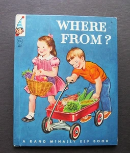 WHERE FROM?  Rand Mcnally Elf  1962 Eunice Smith gardens  VG++ - Bild 1 von 3
