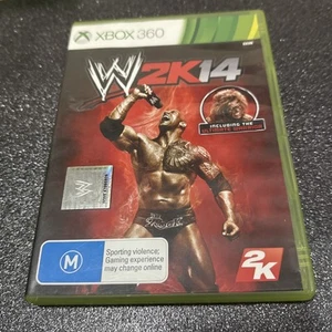 W2K14 - Microsoft Xbox 360 PAL Genuine RARE! WWE - Picture 1 of 3