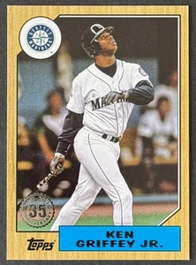 KEN GRIFFEY JR. 2022 Topps 1987 Topps 35th Anniversary T87-50 SEATTLE MARINERS - Picture 1 of 2