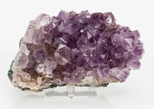 Amethyst Quartz Crystal Cluster Geode Cathedral Decor Brazil 2.62 lbs H1803 - Picture 1 of 16