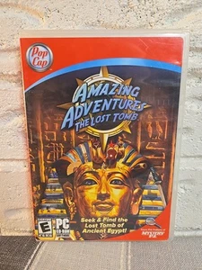 Amazing Adventures The Lost Tomb (Hidden Object PC Computer Game) Pop Cap Egypt - Picture 1 of 3