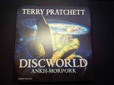 Terry PRATCHETTS DISCWORLD Ankhmorpork Board Game COMPLETE - Image 1 of 4