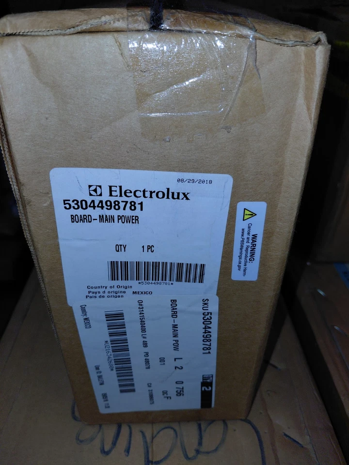 Placa de control principal para refrigerador Frigidaire 5304498781 Foto 1 de 1