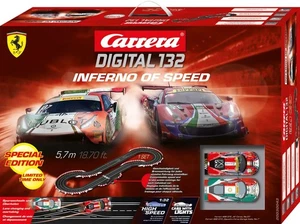 Carrera "Inferno Of Speed" Escala 1:32 Digital Slot Car Race Track Set 20030043 - Imagen 1 de 6