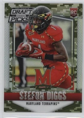 2015 Panini Prizm Collegiate Draft Picks Camo /199 Stefon Diggs #243 Rookie RC - Image 1 of 2