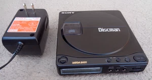 Reproductor de CD Sony Discman D-9 1990 con cable de alimentación de CA probado en MIJ funcionando *leer* - Imagen 1 de 9