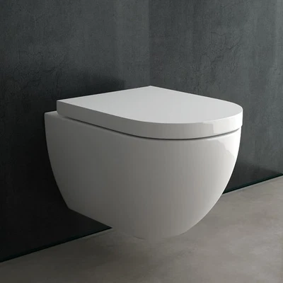 Alpenberger Wand WC Spülrandlos Toilette & Bidet Taharet WC Sitz Made in Europa