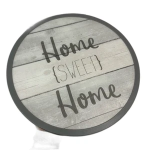 Home Sweet Home rustikales Bauernhaus drehbar Dekor Aufkleber Stück Holzschild - Bild 1 von 5