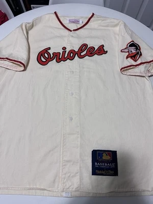 Mitchell & Ness Baltimore Orioles Blank Jersey Sz XL 2XL - Image 1 of 4