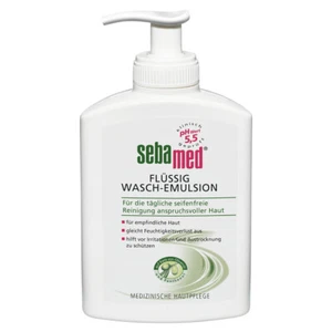 Sebamed Flüssig Wasch Emulsion Olive mit Spender extra mild 200ml - Bild 1 von 1