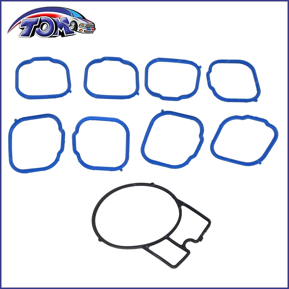 Throttle Body and Intake Gaskets set For Cadillac Deville Eldorado Seville Olds - Image 1 of 2