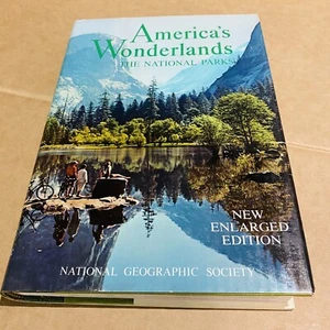 1966 America's Wonderlands The National Parks National Geographic Enlarged 1st E - Picture 1 of 18