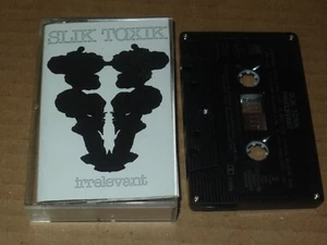 SLIK TOXIK Irrelevant 1994 Cassette Tape CANADA PRESSING Hair Metal GLAM sleaze - Picture 1 of 5