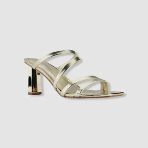 Marc Fisher Women's Gold Kristin Dress Sandals Women's Shoes Size 6 - Picture 1 of 5