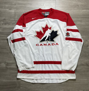 Team CANADA Olympic NIKE Hockey Jersey White - Men’s Size Large L