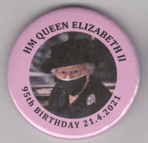 HM Queen Elizabeth II royal souvenir fridge magnet for 95th birthday in 2021 - Picture 1 of 1