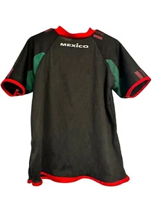 Kid's black Mexico football / soccer jersey size 8 - Picture 1 of 6