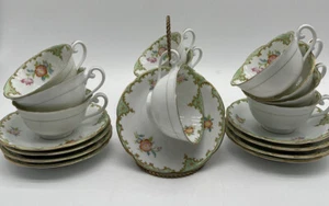 Noritake tazza da tè cinese dipinta a mano set di 11 - Foto 1 di 6