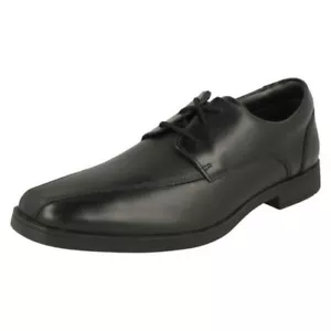 Boys Clarks Lace Up School Shoes Scala Step - Picture 1 of 2