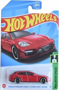 Hot Wheels - 2023 HW Green Speed 2/10 Porsche Panamera Turbo 38/250 (BBHKH55) - Picture 1 of 1