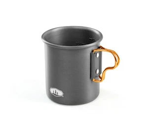 VASO DE BOTELLA GSI HALULITA MANGO PLEGABLE DURO ANODIZADO ULTRALIGERO 14 oz # 50195 - Imagen 1 de 5