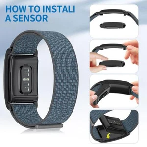 Cinturino da polso per cardiofrequenzimetro Whoop 4.0 fitness cinturino orologio nylon caldo - Foto 1 di 20