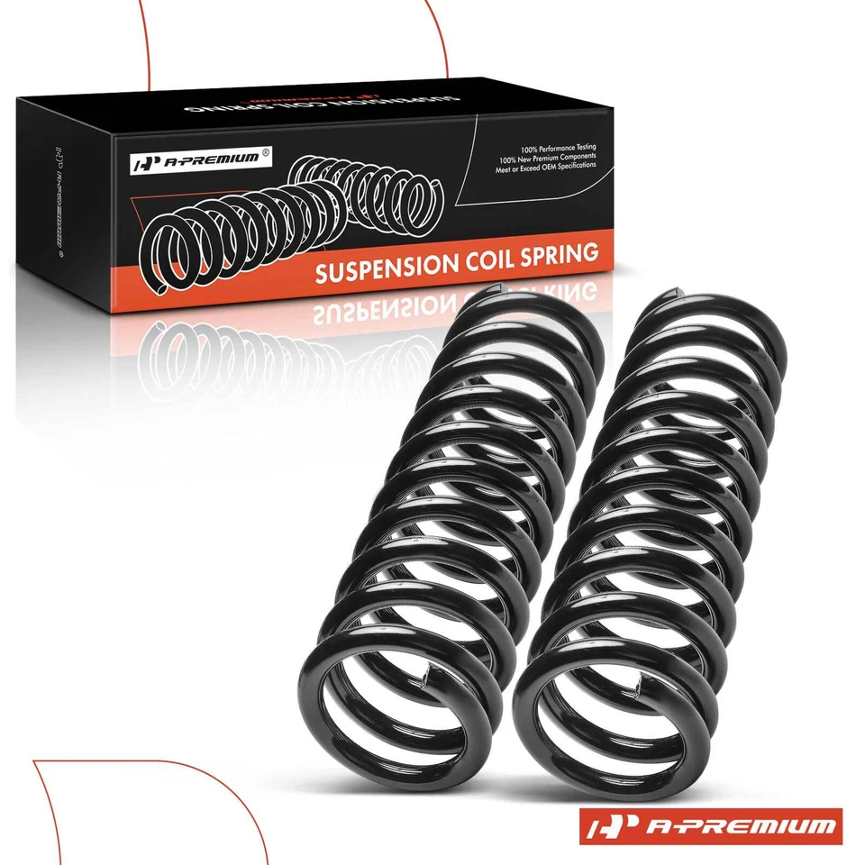 2x Muelles helicoidales delanteros para Chevrolet Chevelle 1969-1972 Pontiac GTO Olds Cutlass Foto 1 de 4