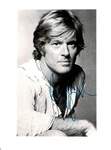 Robert Redford Autogramm handsigniertes Foto CoA - Bild 1 von 3