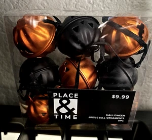 Neu Place & Time Jingle Bells Urlaub - glänzend orange & schwarz Dekor/Handwerk - 9 Karat - Bild 1 von 8