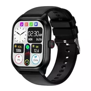 LEMFO 2.01" 2024 New Smart Watch Men Women HD Full Touch Screen Bluetooth Call - Picture 1 of 15