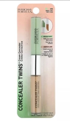 Physicians Formula Concealer Twins 3055 Green/Light Cream Concealer 6.8 g. New. - Image 1 of 4