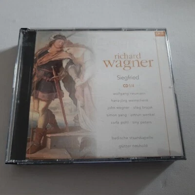 Richard Wagner Siegfried  4 CD Set Badische Staatskapelle Neumann Weinschenk - Bild 1 von 4