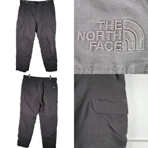 The North Face Pants Mens XL Gray Convertible Zip Off Cargo Belted Gorpcore - Picture 1 of 12