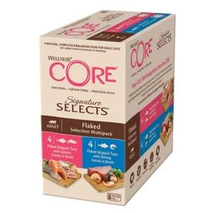 Wellness CORE Cat Wet Adult Signature Selects Flaked Tuna Multipack 8 x 79g - Picture 1 of 7