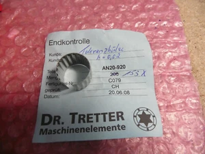 Tretter, AN20-920, Toleranzhülse, unbenutzt - Bild 1 von 1