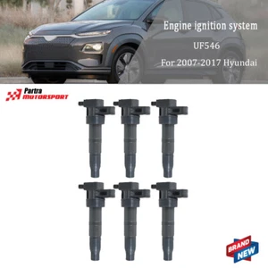 Fit For Ignition Coil Hyundai Sonata Santa FE Kia Optima Sorento UF546 6pcs - Picture 1 of 8