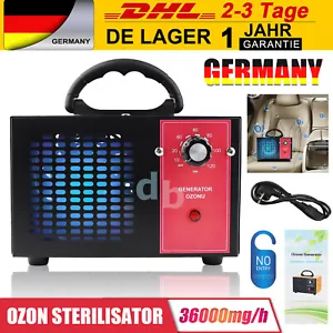 Ozongenerator Ozonisator 36000mg/h Ozon Luftreiniger Ozongerät Bausanierung Auto - Bild 1 von 11
