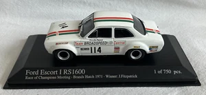 Minichamps 1:43: Ford Escort I RS1600 Winner Brands Hatch 1971 Team Broadspeed - Bild 1 von 3