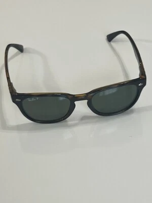 Gafas de sol polarizadas Ray Ban RB4140 710/58 49-20-145 3P Habana MARRÓN/VERDE Italia Foto 1 de 4