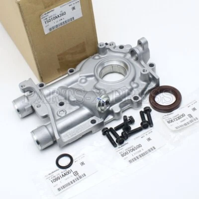 NEW GENUINE OEM  SUBARU  WRX 2.5L TURBO 11MM ENGINE OIL PUMP & SEALS & BOLTS SET Foto 1 de 4