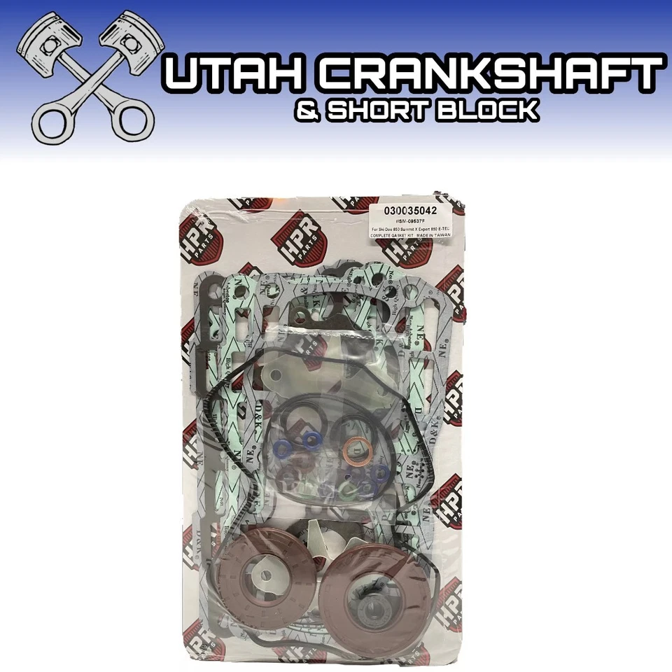 SPI Complete Gasket Kit Ski-Doo 850 E-Tec 17-24 MXZ Summit Renegade Freeride - Image 1 of 1