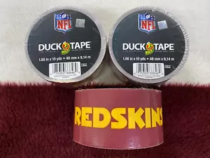 Washington Redskins Duck Tape NFL lizenziert eingestellt 2012 1,88”x10yds Lot 3 - Bild 1 von 4