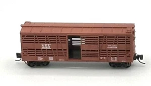 Micro Trains MTL Z Scale 13807-2 Atlantic Coast 40'  Stock Car. - Picture 1 of 4