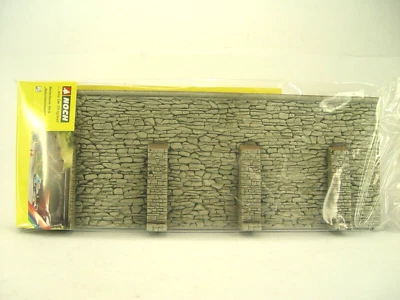 Natur Bruchsteinmauer - Stützmauer  - Noch HO Hartschaum  Mauerplatte 58066  #E - Bild 1 von 2