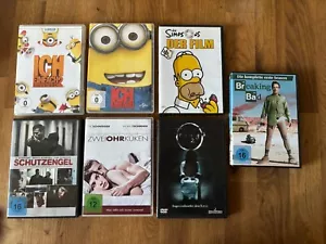 DVDs Sammlung Konvolut Till Schweiger Minions The Ring Simpsons Breaking Bad - Bild 1 von 1