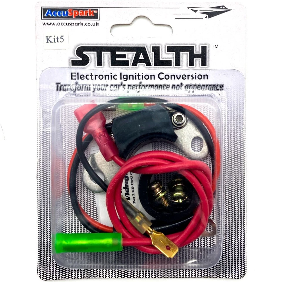 Ford X flow Accuspark electronic ignition kit for Lucas 45D4 43d Negative earth. - Image 1 of 4