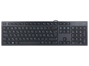 Dell KB216 Tastatur Estonian Estnisch QWERTY EE Schwarz 03J86Y OEM Büro Haus - Bild 1 von 2
