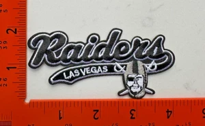 Raiders Las Vegas Embroidered Iron-On Patch  Team Badge Applique - Picture 1 of 1